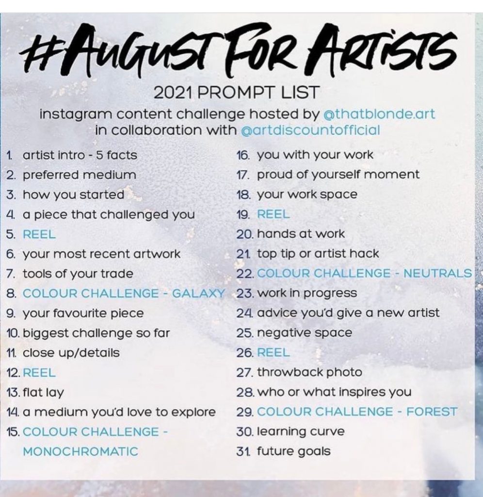 August for Artists
